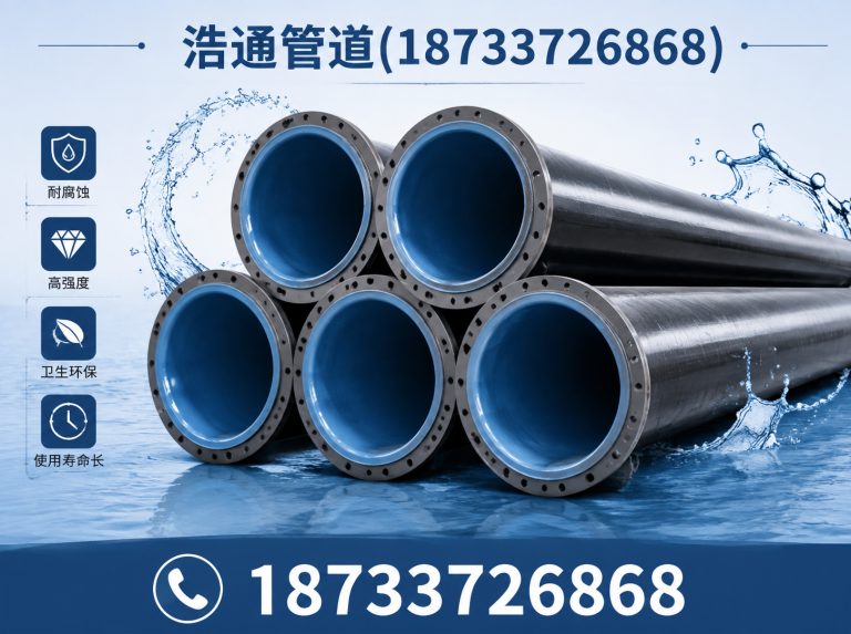 海兴县涂塑钢管展示图